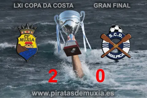 El CF Muxía gana la LXI Copa da Costa 2-0 al SCD Malpica en una emocionante final.
